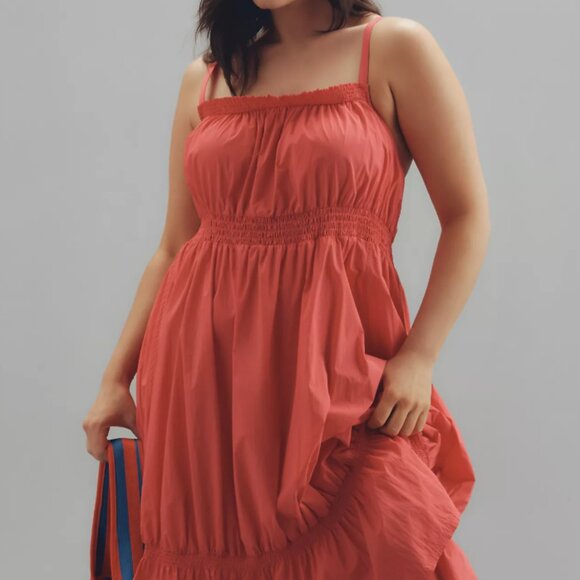 Daily Practice Tiered High-Low Midi Dress - Picture 2 of 4